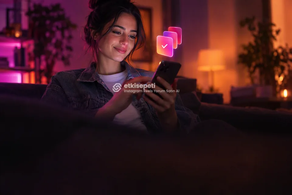 Telefonunda paket ve adet seçen bir kullanıcı