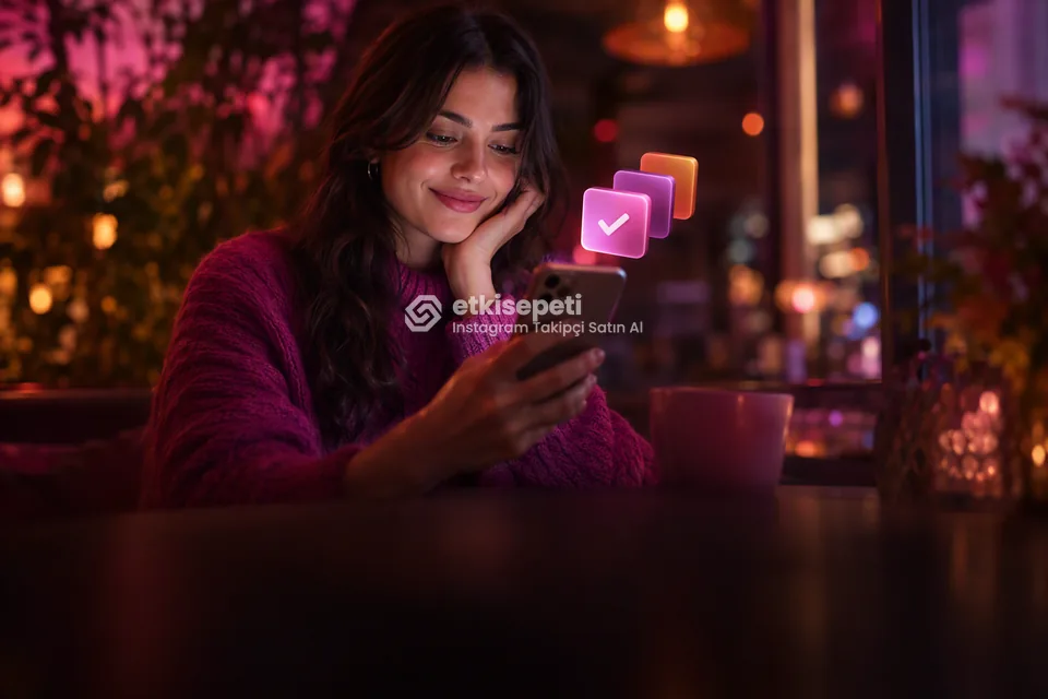 Telefonunda paket ve adet seçen bir kullanıcı