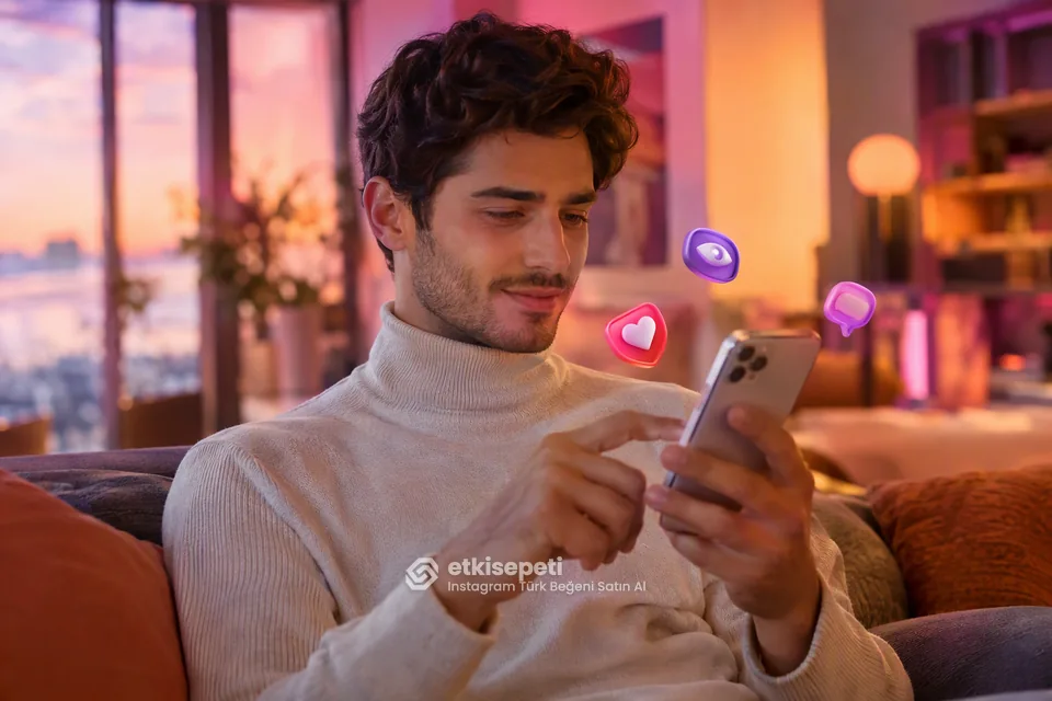 Diğer Instagram hizmetlerine göz atan bir kullanıcı