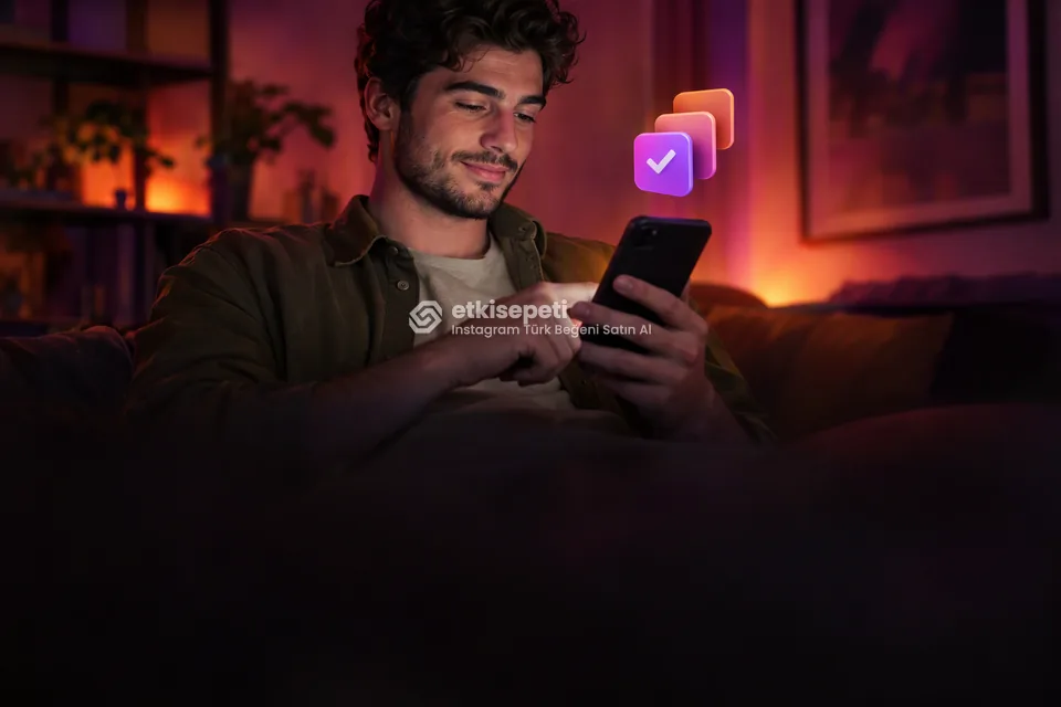 Telefonunda paket ve adet seçen bir kullanıcı