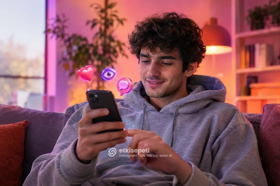 Diğer Instagram hizmetlerine göz atan bir kullanıcı
