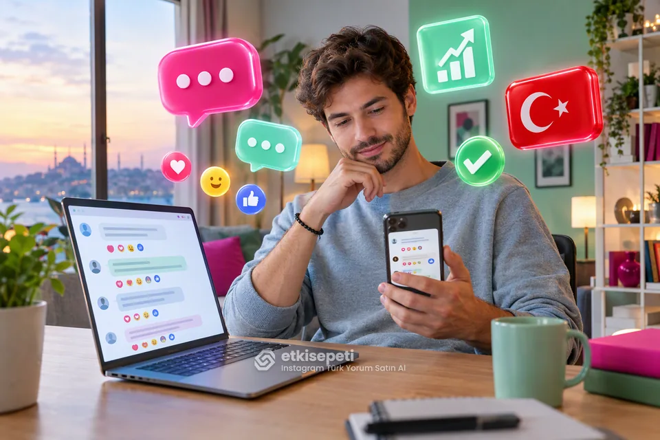 Instagram Türk Yorum ile diğer yorum paketleri arasındaki içerik farkları
