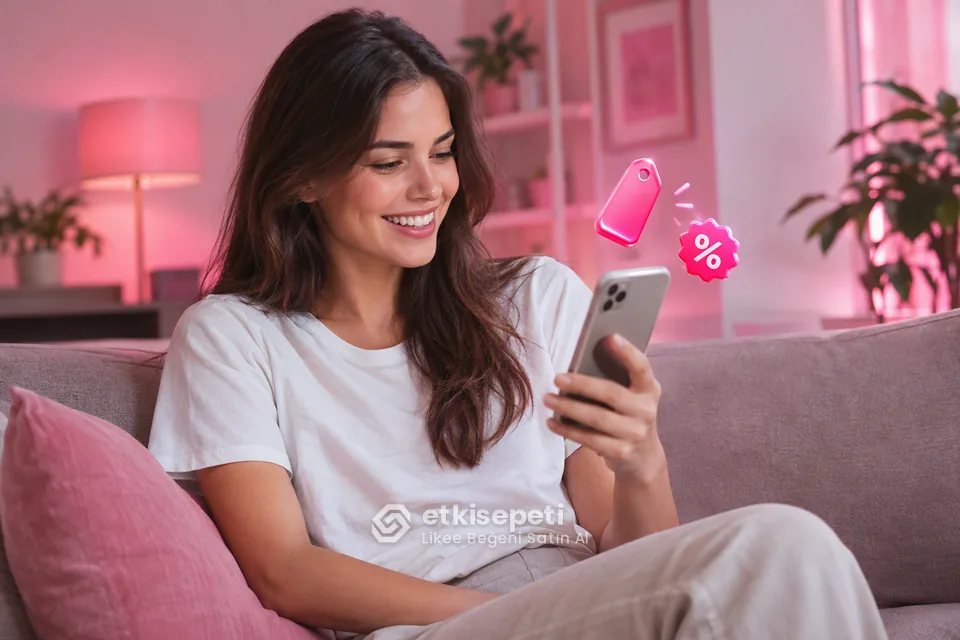 Likee Beğeni paket fiyatlarını inceleyen bir kullanıcı