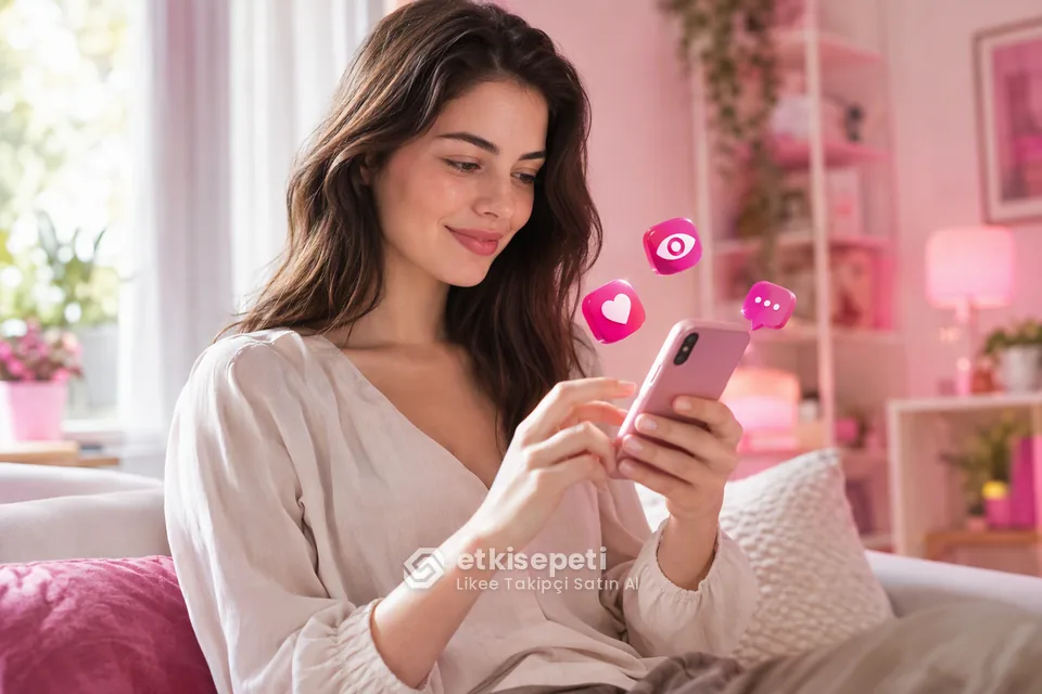 Diğer Likee hizmetlerine göz atan bir kullanıcı