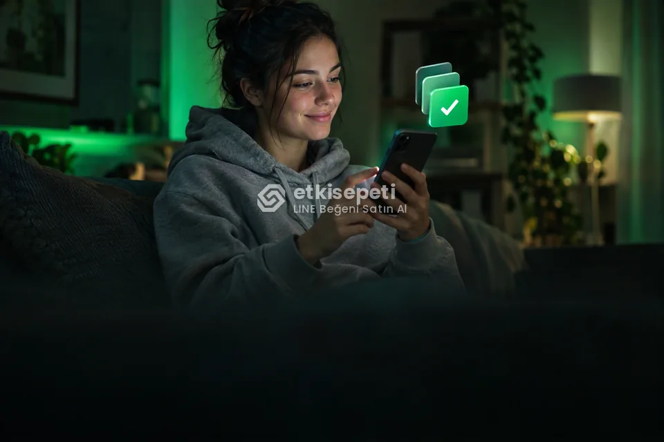 Telefonunda paket ve adet seçen bir kullanıcı
