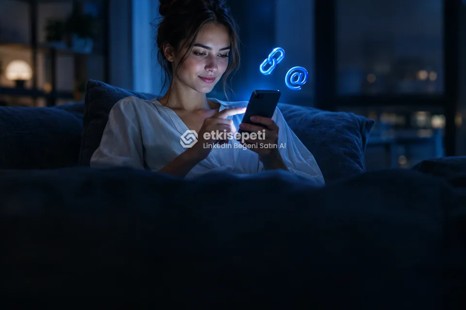 Bağlantısını kopyalayan bir kullanıcı