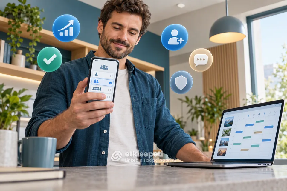 LinkedIn Takipçi Satın Al paket seçimi için farklı profil ve sayfa senaryoları