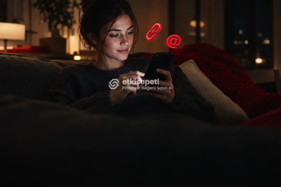 Bağlantısını kopyalayan bir kullanıcı