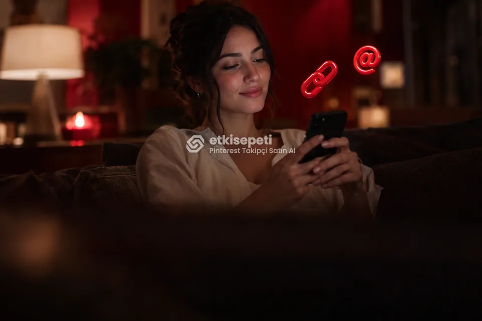 Bağlantısını kopyalayan bir kullanıcı
