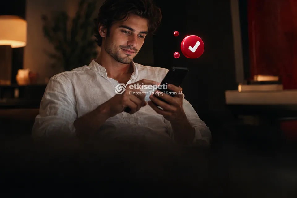 Sipariş adımını tamamlayan bir kullanıcı