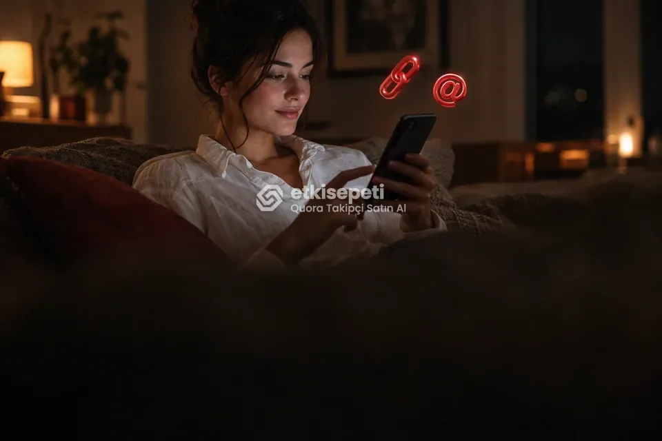 Bağlantısını kopyalayan bir kullanıcı
