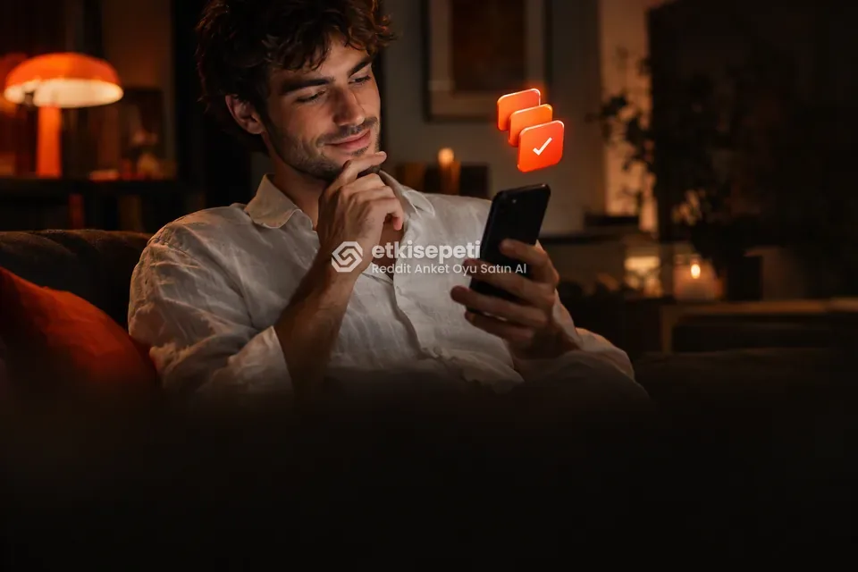 Telefonunda paket ve adet seçen bir kullanıcı