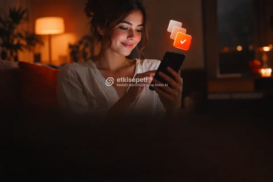 Telefonunda paket ve adet seçen bir kullanıcı