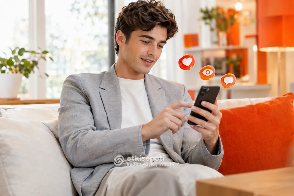 Diğer Reddit hizmetlerine göz atan bir kullanıcı