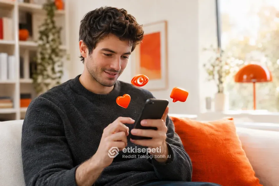 Diğer Reddit hizmetlerine göz atan bir kullanıcı
