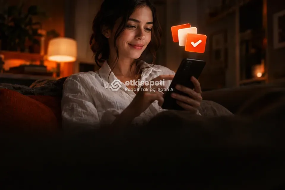 Telefonunda paket ve adet seçen bir kullanıcı