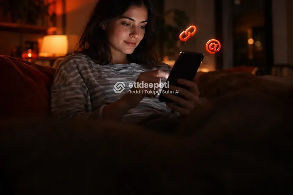 Bağlantısını kopyalayan bir kullanıcı