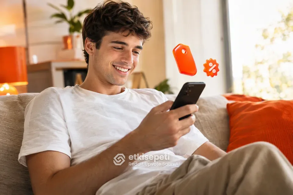 Reddit Upvote paket fiyatlarını inceleyen bir kullanıcı