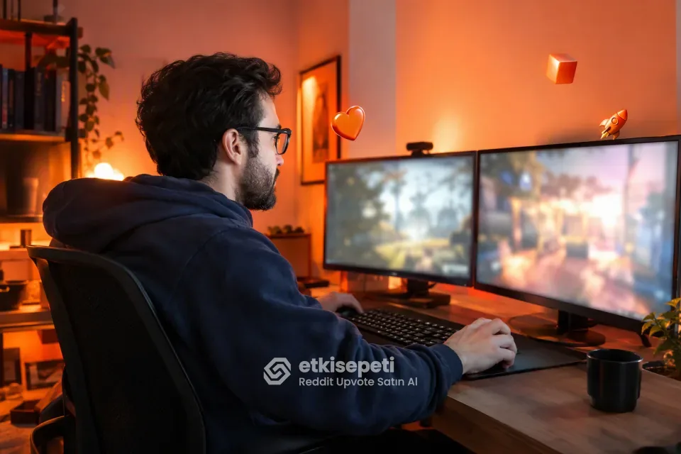 Reddit upvote satın al hizmetini yeni oyun duyurusu gönderisi için kullanan bağımsız bir oyun geliştiricisi