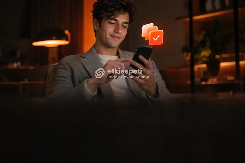 Telefonunda paket ve adet seçen bir kullanıcı