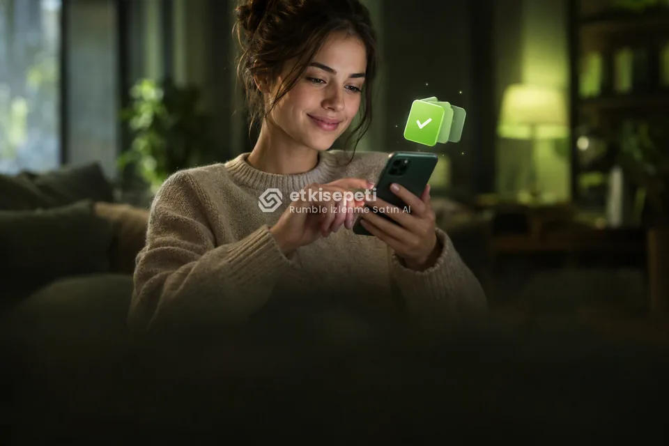 Telefonunda paket ve adet seçen bir kullanıcı