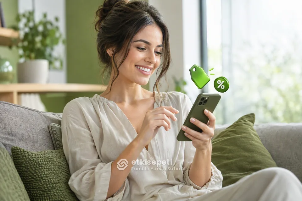 Rumble Yorum paket fiyatlarını inceleyen bir kullanıcı