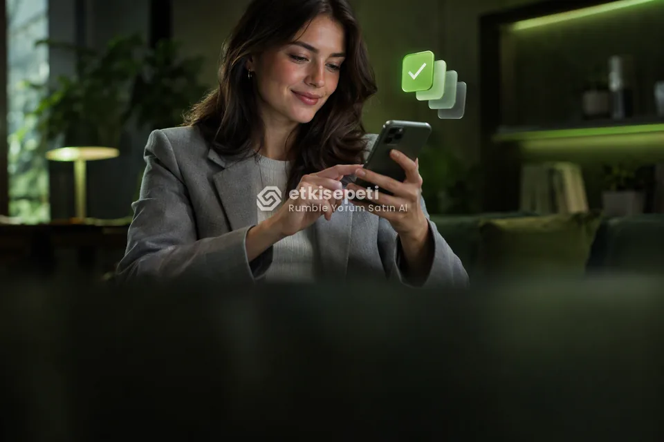 Telefonunda paket ve adet seçen bir kullanıcı