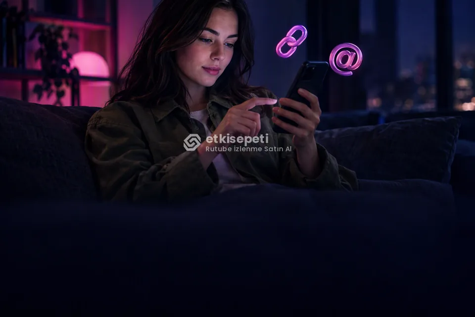 Bağlantısını kopyalayan bir kullanıcı