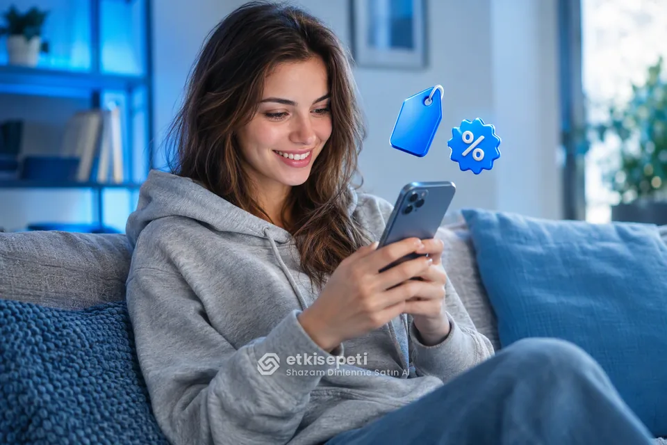 Shazam Dinlenme paket fiyatlarını inceleyen bir kullanıcı