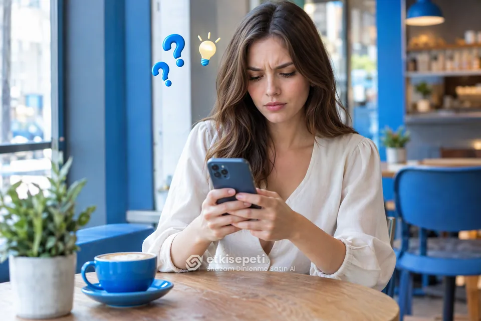 Shazam Dinlenme satın almadan önce sorularını düşünen bir kullanıcı