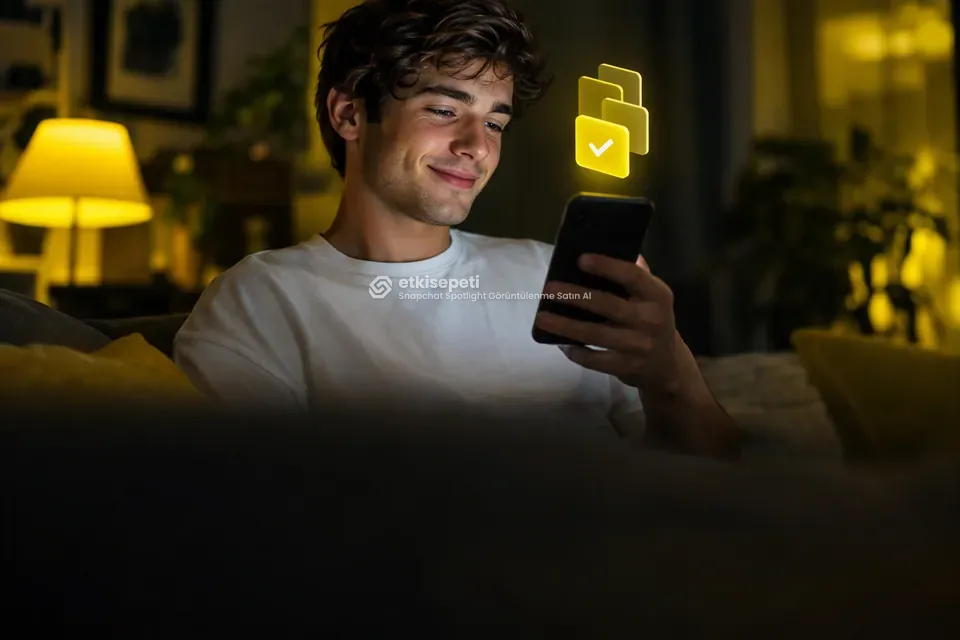 Telefonunda paket ve adet seçen bir kullanıcı