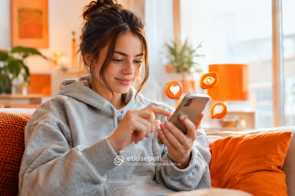 Diğer SoundCloud hizmetlerine göz atan bir kullanıcı