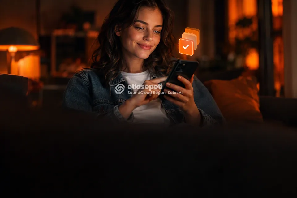 Telefonunda paket ve adet seçen bir kullanıcı