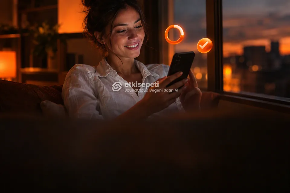 Siparişinin ilerleyişini takip eden bir kullanıcı