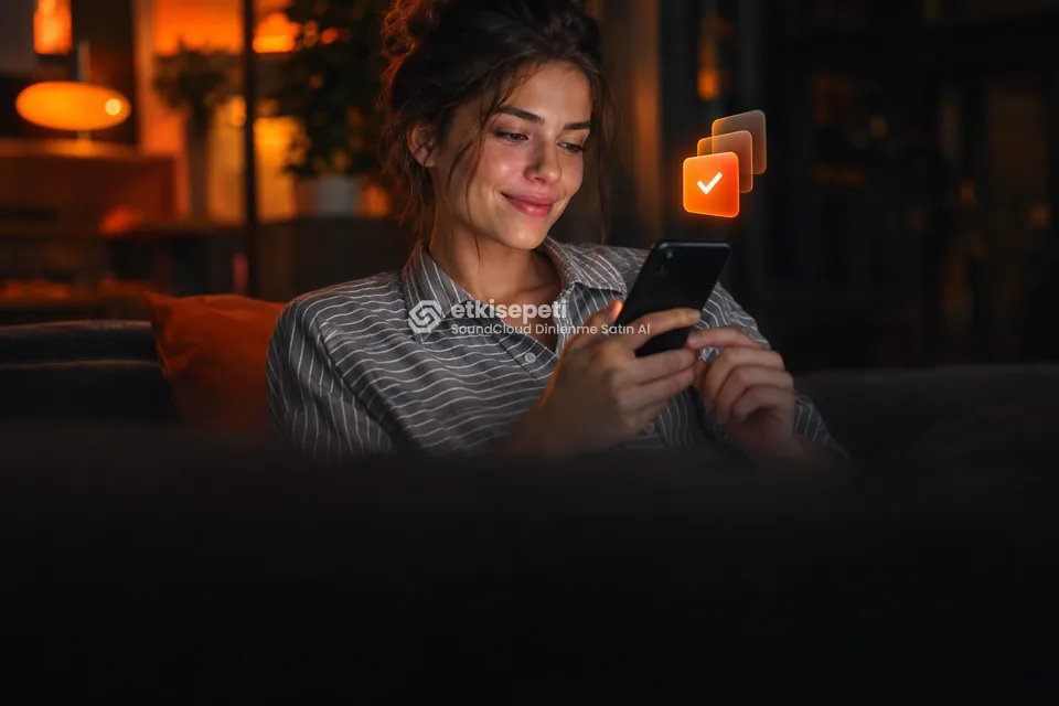 Telefonunda paket ve adet seçen bir kullanıcı