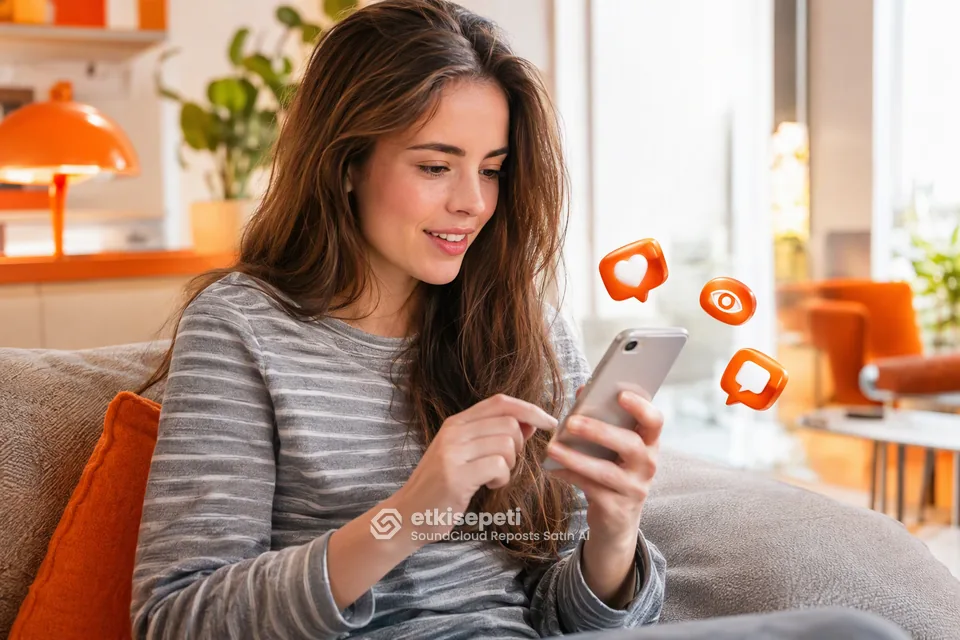 Diğer SoundCloud hizmetlerine göz atan bir kullanıcı
