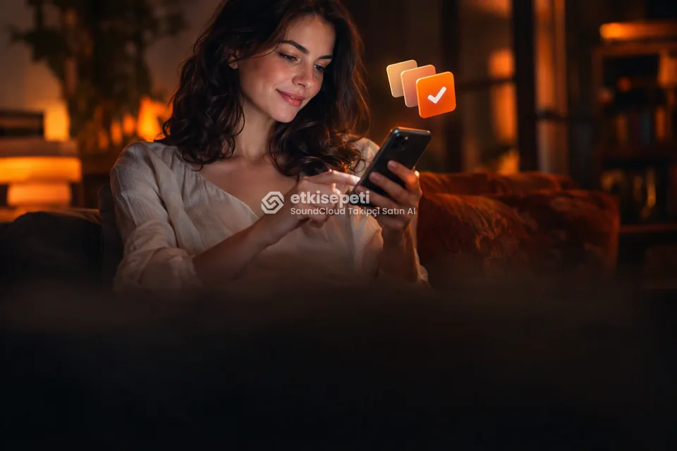 Telefonunda paket ve adet seçen bir kullanıcı