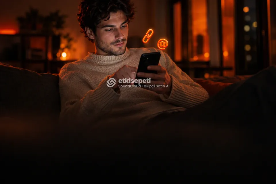 Bağlantısını kopyalayan bir kullanıcı