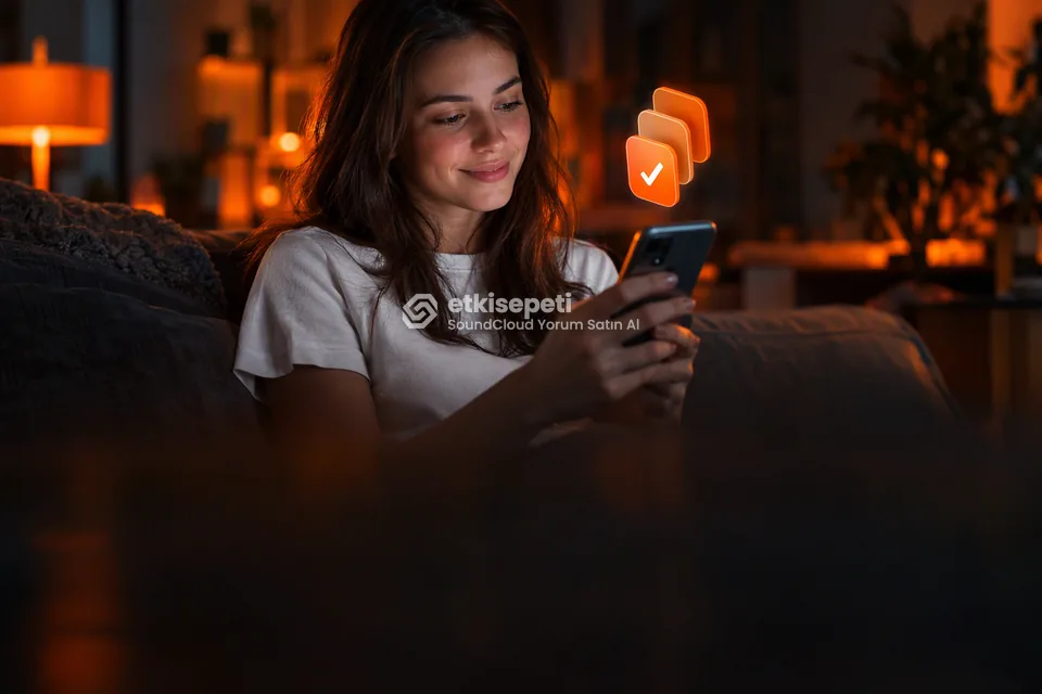 Telefonunda paket ve adet seçen bir kullanıcı