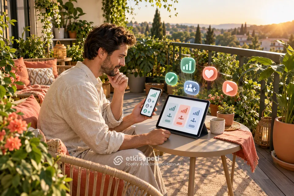 Spotify Aylık Dinleyici Satın Al için farklı sanatçı profillerine uygun paket seçimi görseli