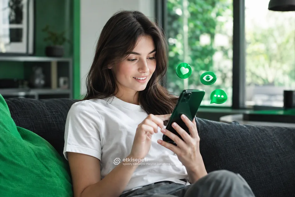 Diğer Spotify hizmetlerine göz atan bir kullanıcı