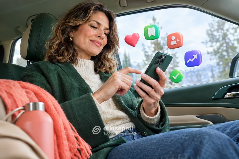 Spotify Kaydetme Satın Al için kaydetme sinyalinin müzik kütüphanesine etkisini gösteren görsel