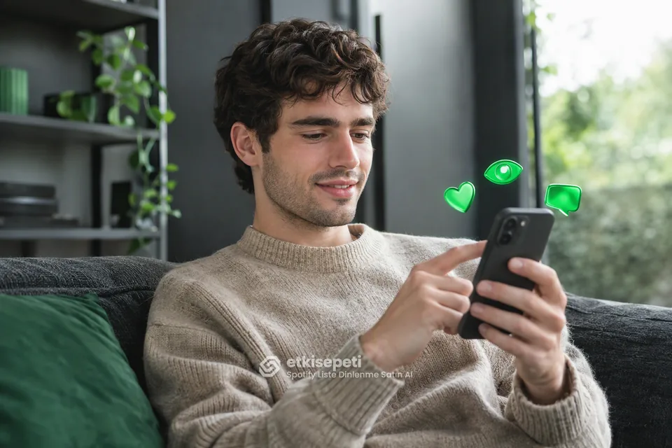 Diğer Spotify hizmetlerine göz atan bir kullanıcı