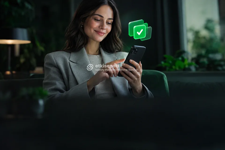 Telefonunda paket ve adet seçen bir kullanıcı