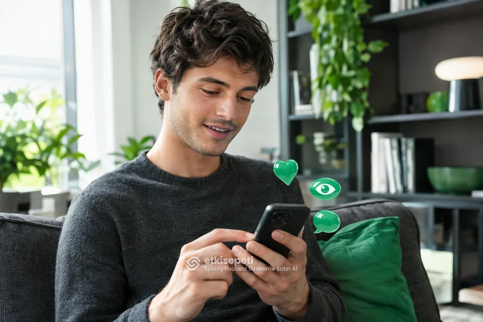 Diğer Spotify hizmetlerine göz atan bir kullanıcı
