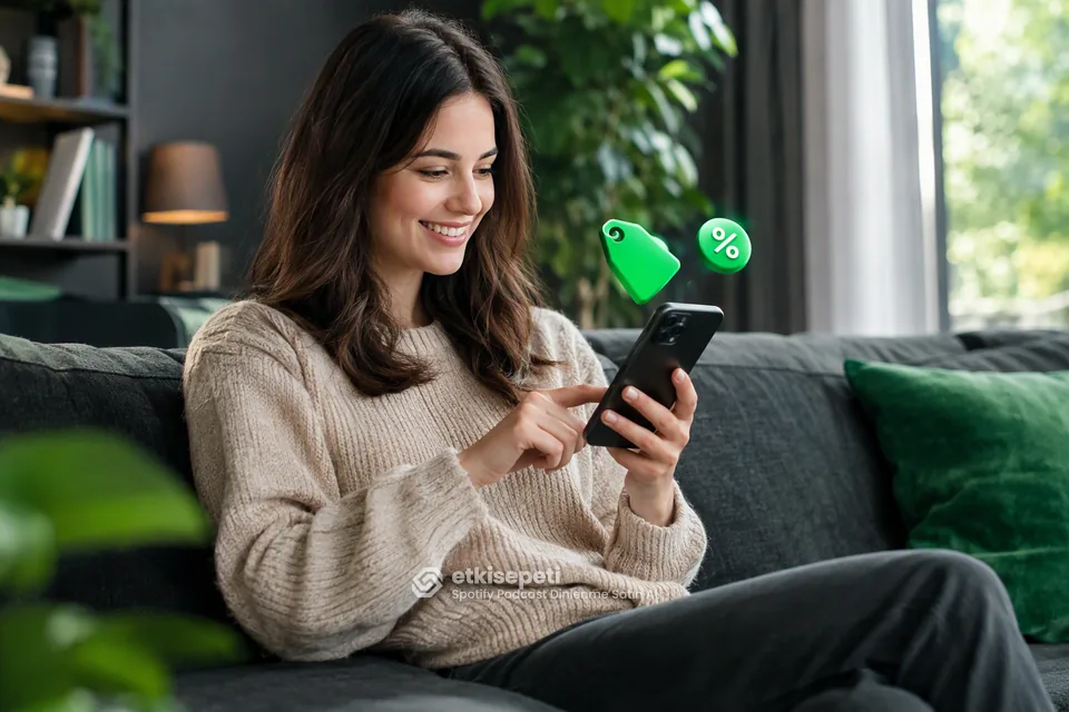 Spotify Podcast Dinlenme paket fiyatlarını inceleyen bir kullanıcı