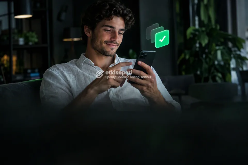 Telefonunda paket ve adet seçen bir kullanıcı