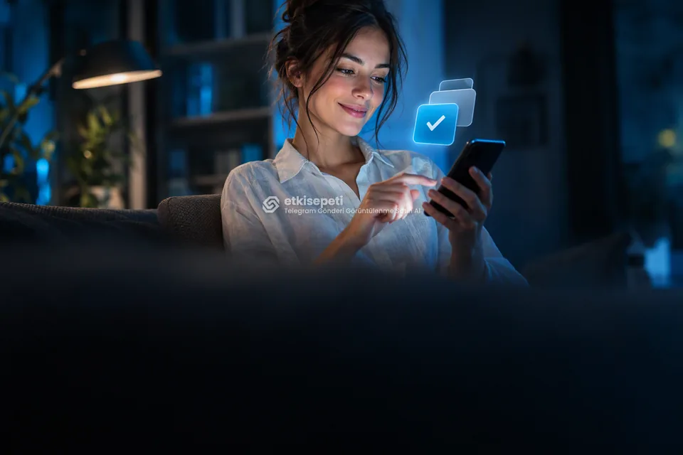 Telefonunda paket ve adet seçen bir kullanıcı