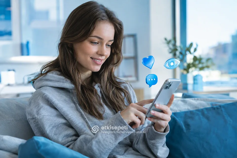 Diğer Telegram hizmetlerine göz atan bir kullanıcı