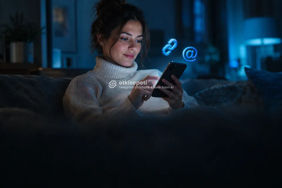 Bağlantısını kopyalayan bir kullanıcı